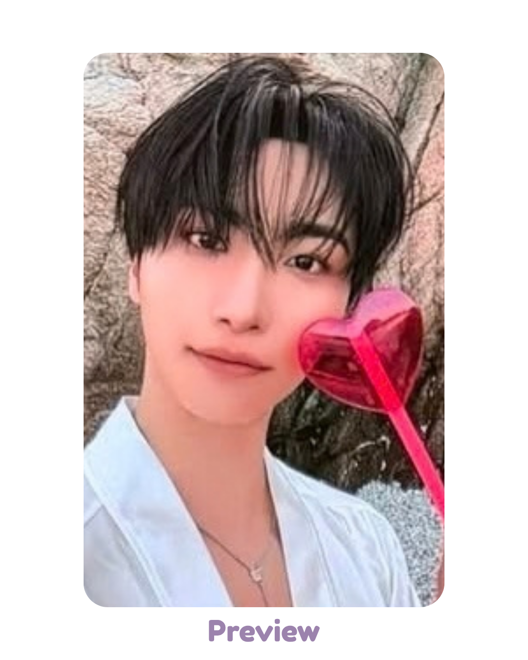 Seonghwa Welcome Kit Photocard ver. Entree Benefit Blue Drift 8th Anniversary Exhibition ATEEZ