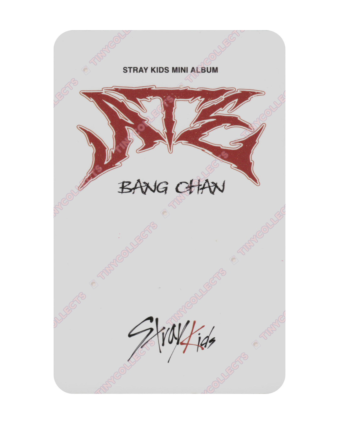 Bang Chan album incl. Nemo set B ver. ATE Stray Kids