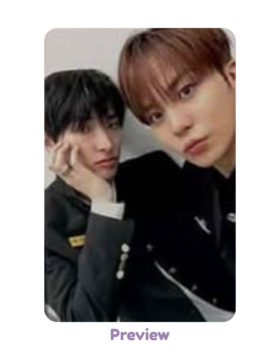 Mingi Jongho Hellolive 3.2 unit ver. Fansign Benefit Golden Hour part 5 ATEEZ