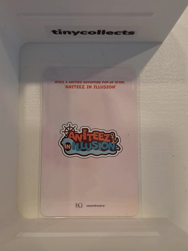 Jongho Stamp Event Aniteez in Illusion ATEEZ