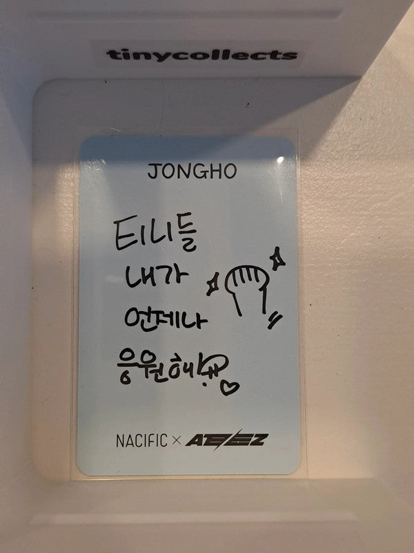 Jongho round 10 Happy Memories Nacific X ATEEZ collab