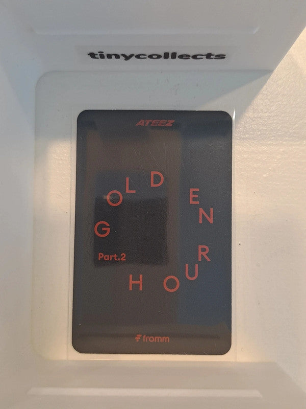 Jongho Fromm 5.0 pob Golden Hour part 2 ATEEZ