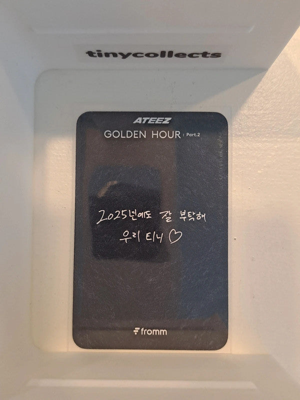 Hongjoong Fromm 6.0 pob Golden Hour part 2 ATEEZ