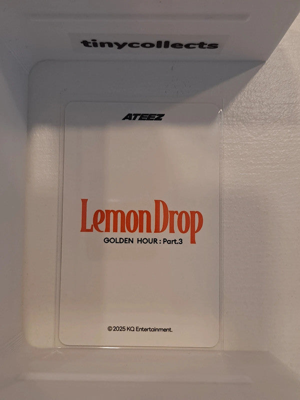 Jongho Line Friends trading card Golden Hour part 3