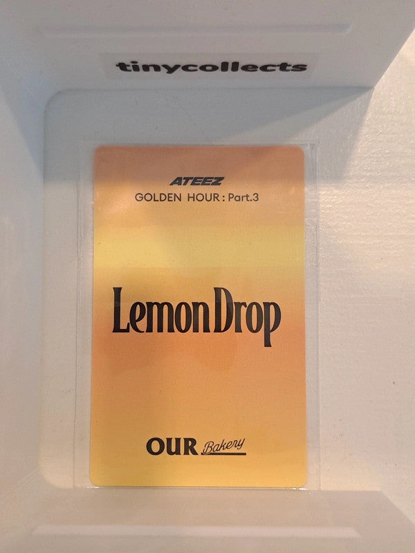 Seonghwa OurBakery collab card Golden Hour part 3