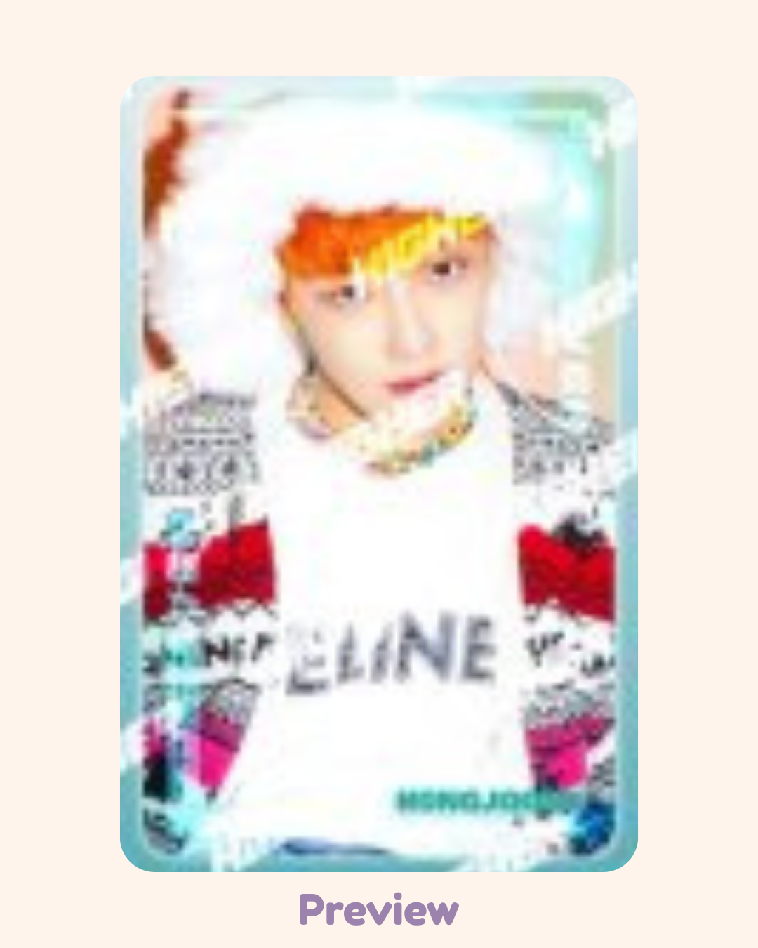 Hongjoong Higher Timepiece Eternal Sunshine Theme A ver. ZERO: Fever Part 3 ATEEZ