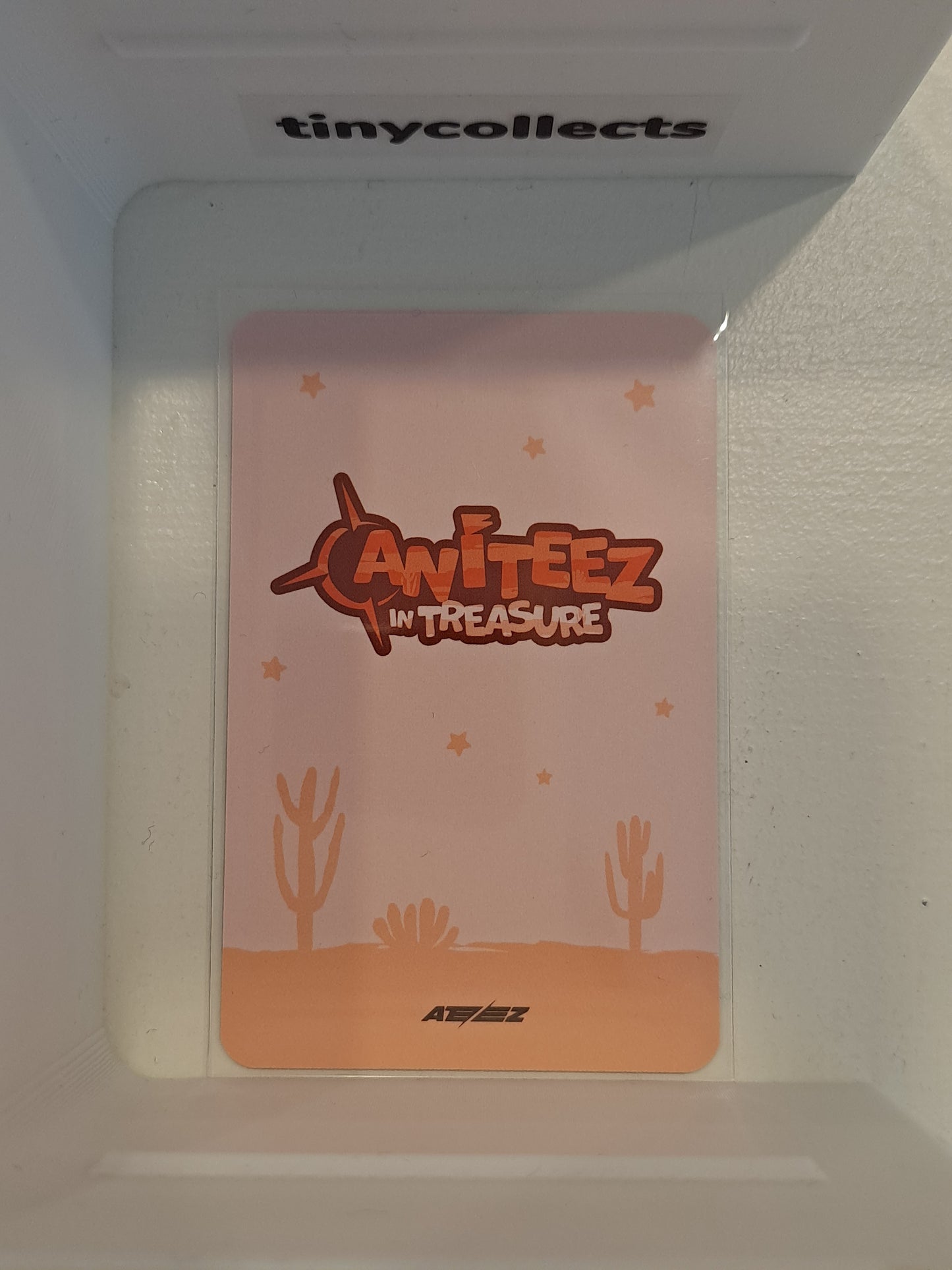 Wooyoung Yeosang unit trading card 6 Aniteez in Treasure ATEEZ