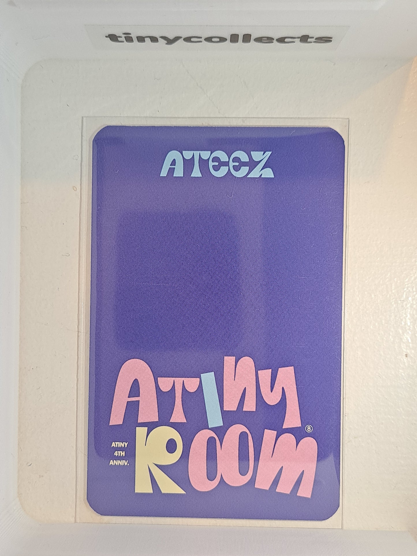 San Atiny Room pop-up trading card 4 ATEEZ
