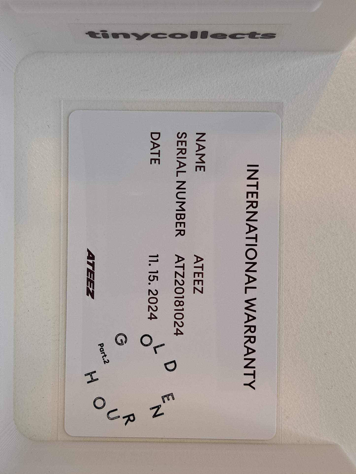 Yunho Album incl. Diary Z ver. Golden Hour part 2