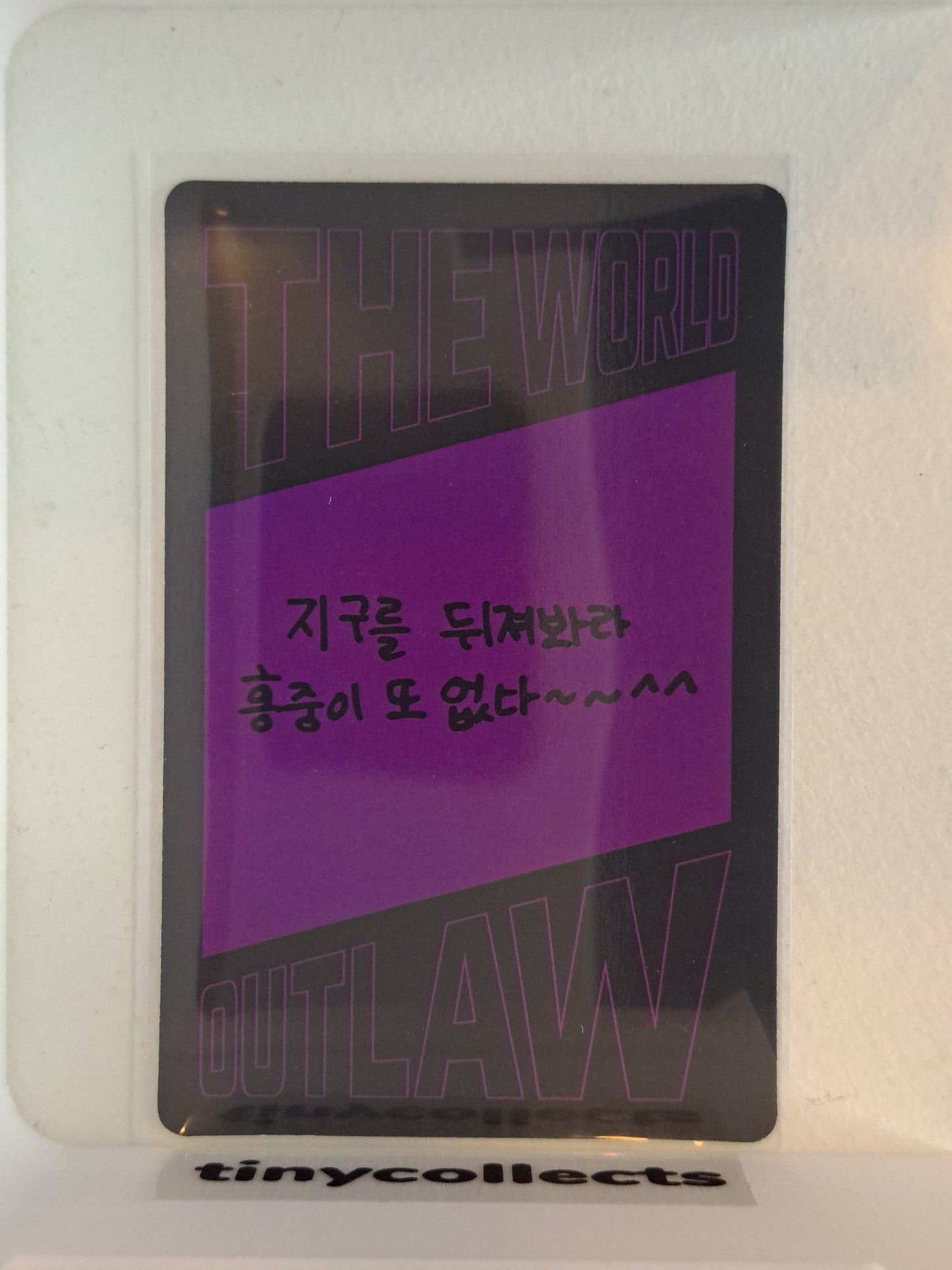 Hongjoong Album incl. Z ver. 2 The World Ep. 2: Outlaw