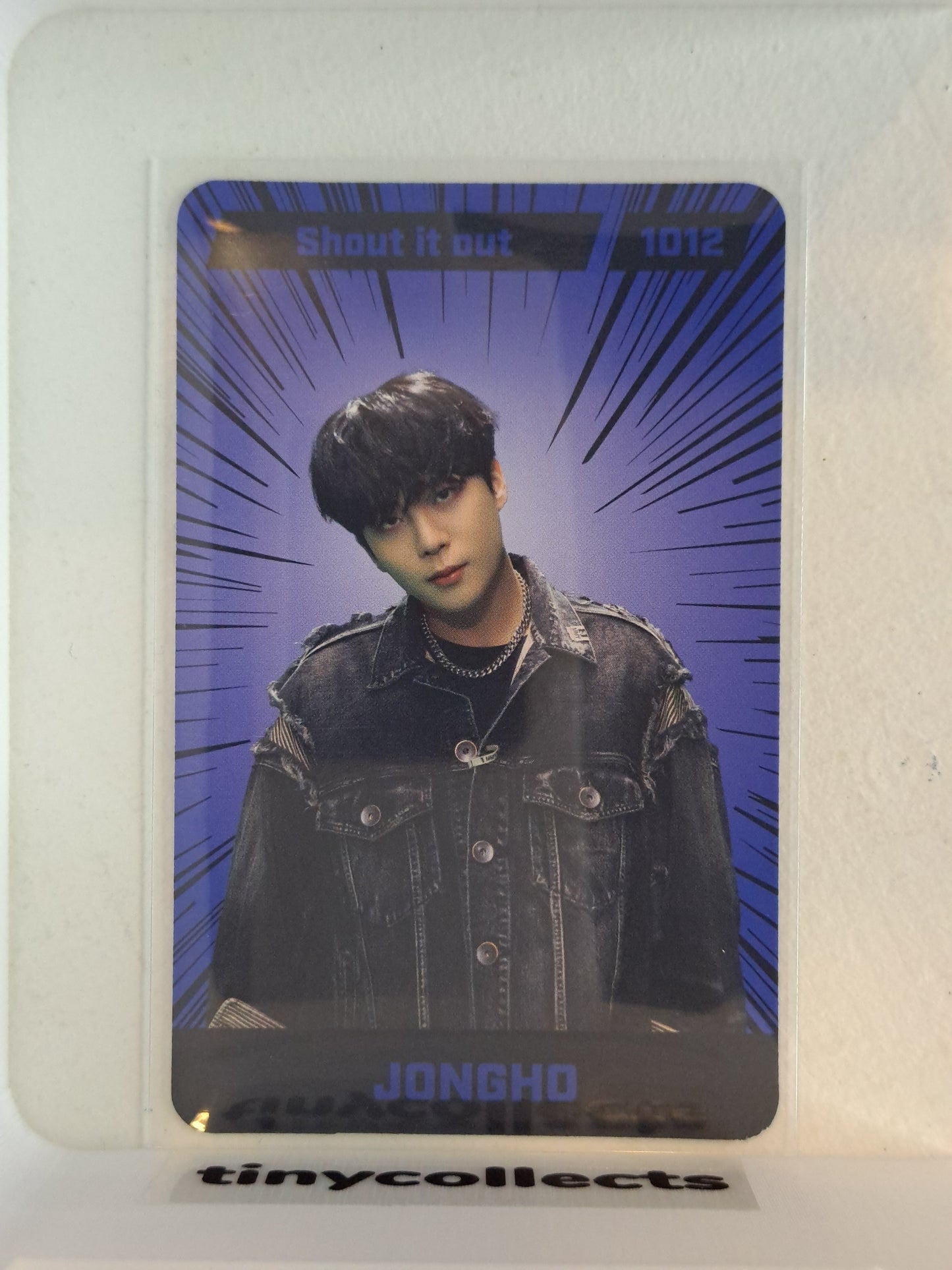 Jongho Platform incl. Image card full set The World Ep. 2: Outlaw