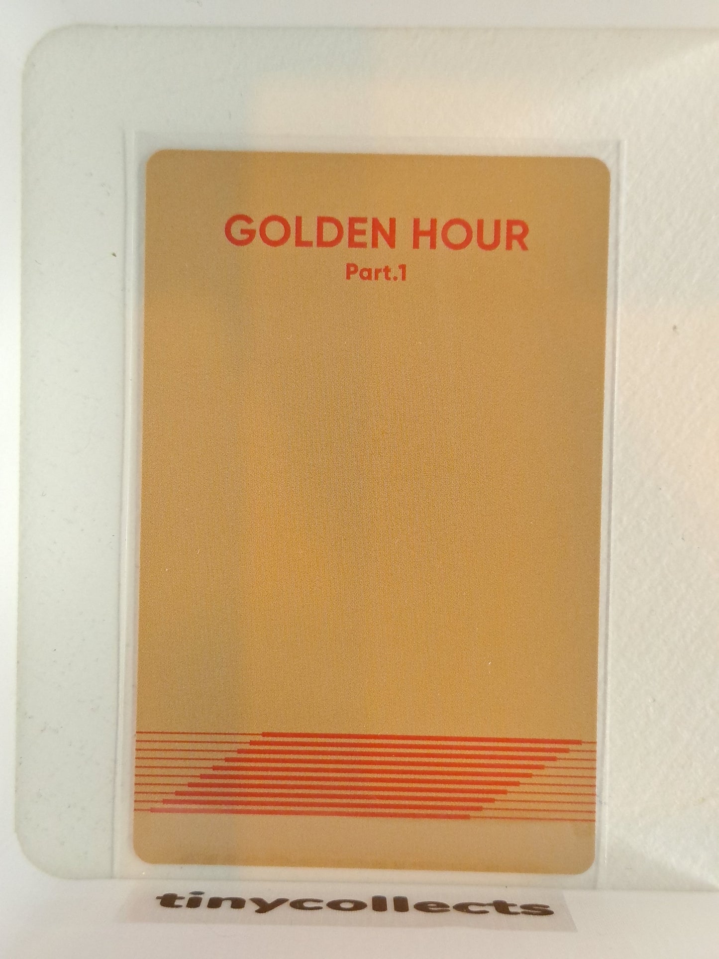 Jongho Poca incl. Photocard ver. Z Golden Hour part 1