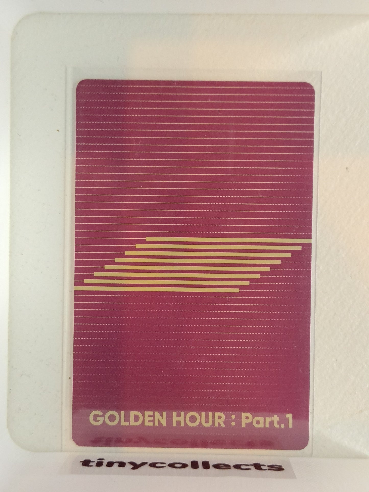 Wooyoung Digipack incl. ver. 4 Golden Hour part 1