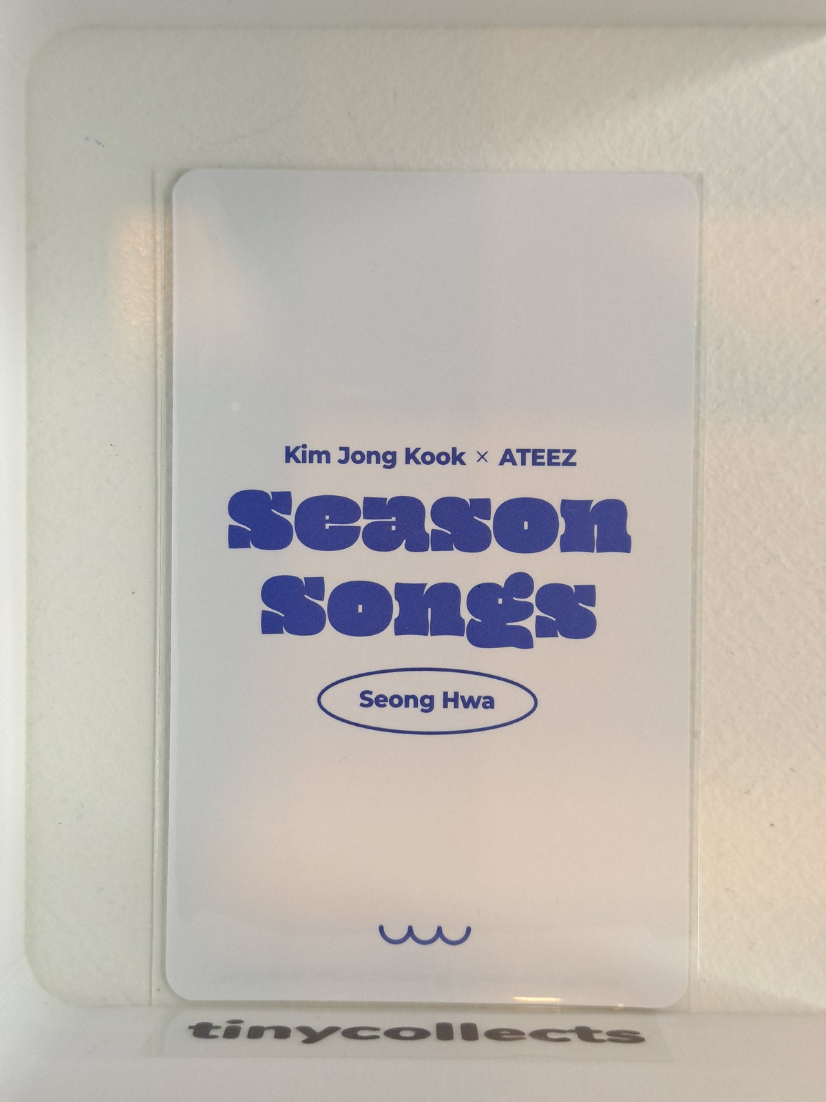 Seonghwa Season Songs album incl. 1