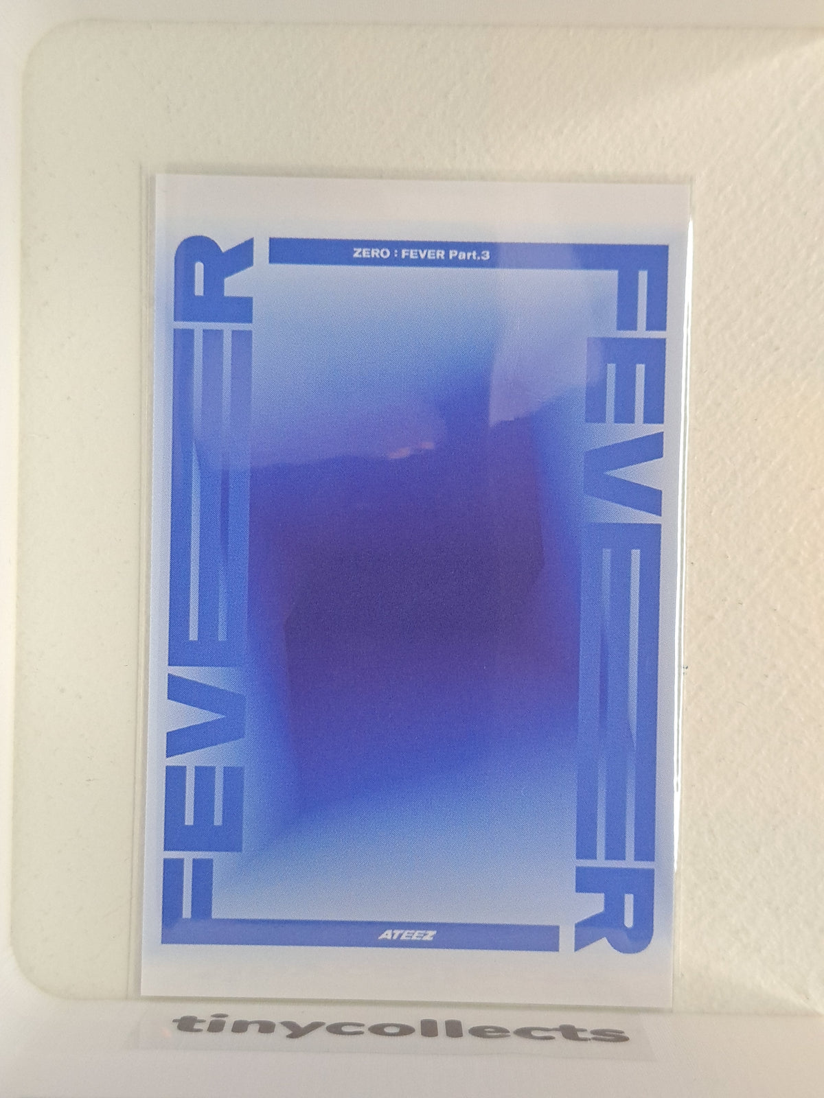 Yeosang YGlobal pob holo ZERO: Fever part 3 ATEEZ