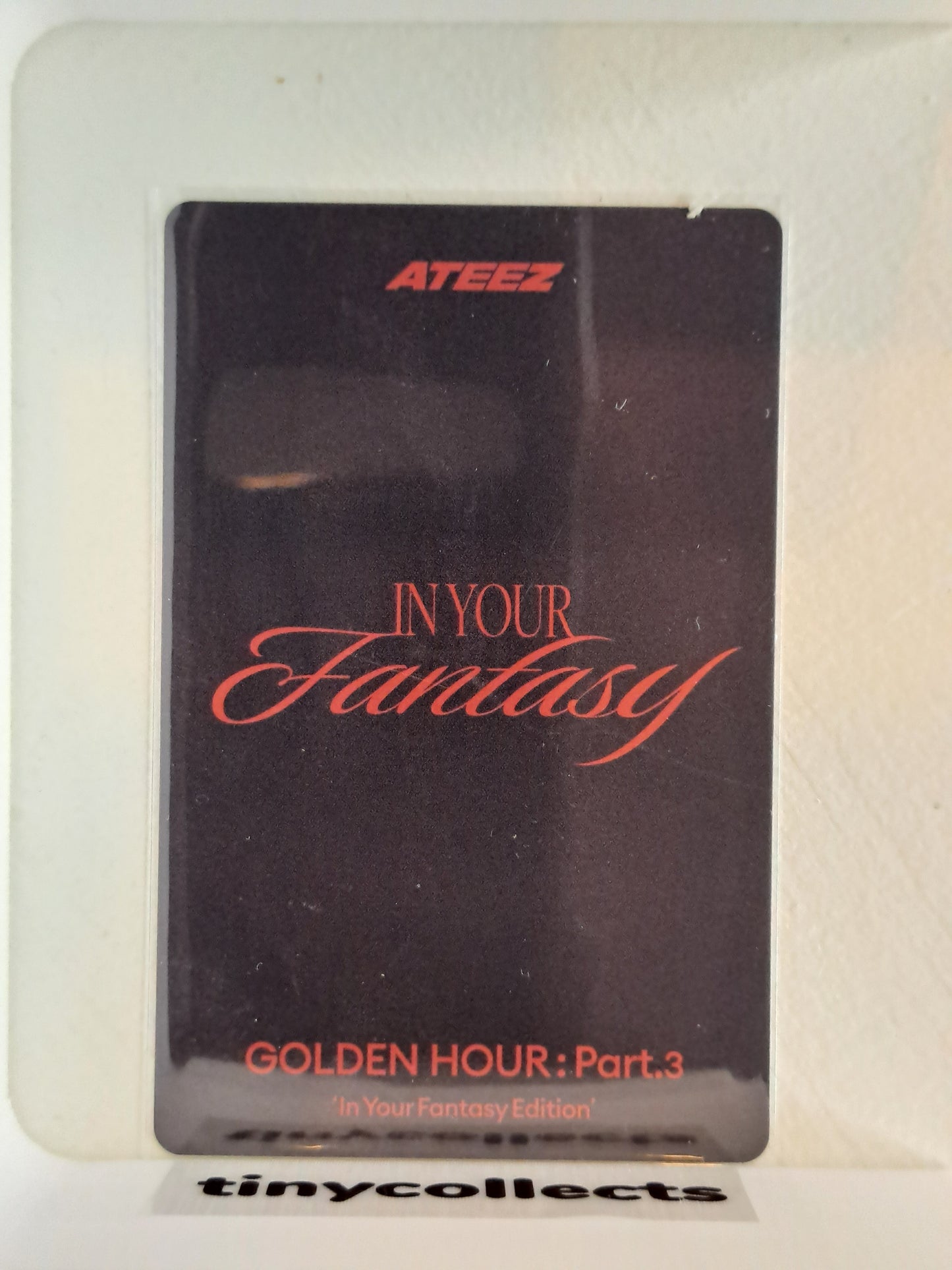 Hongjoong IYF limited incl. Photocard ver. 1 Golden Hour part 3 ATEEZ