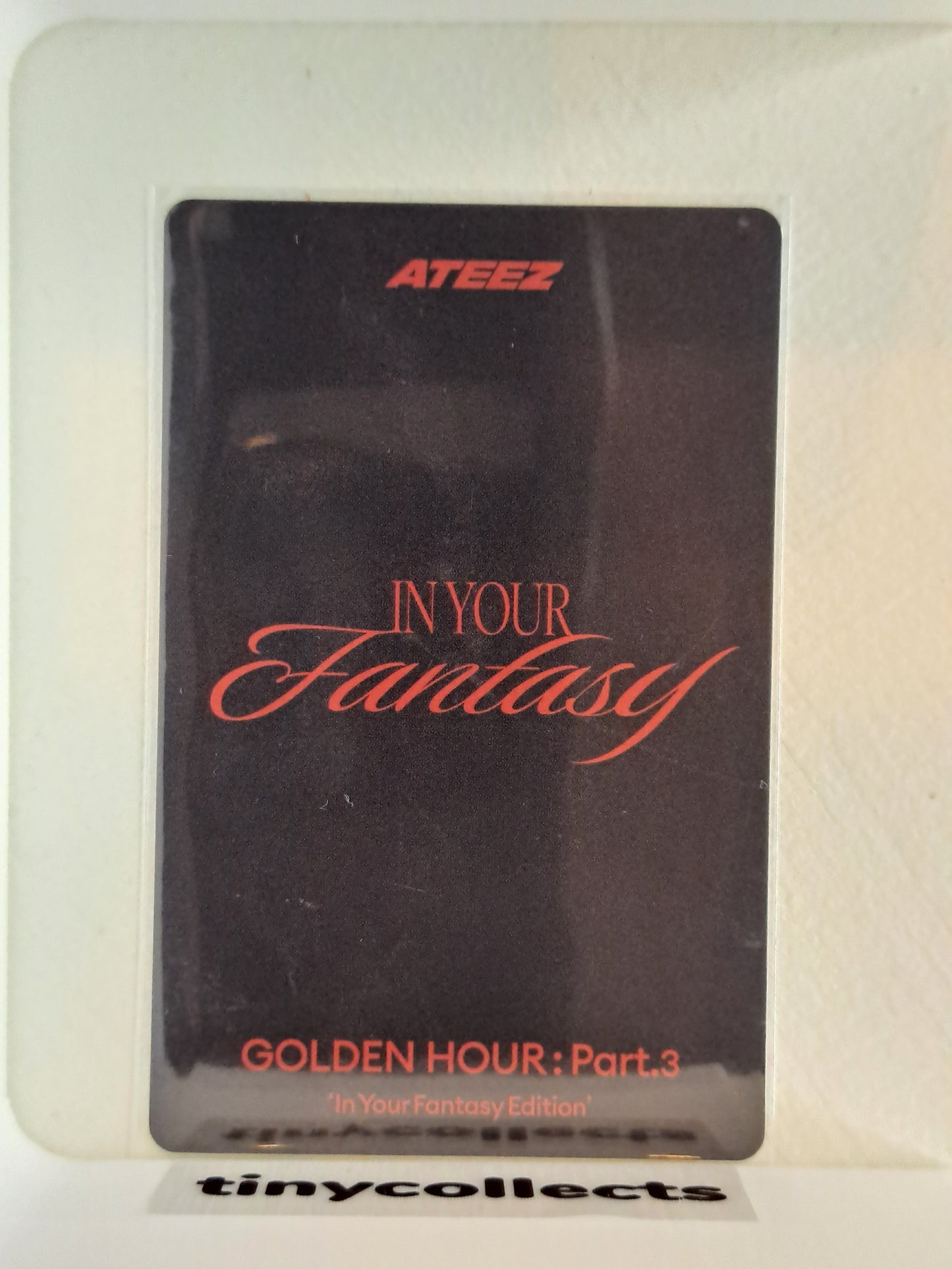 Yeosang IYF limited incl. Photocard ver. 1 Golden Hour part 3 ATEEZ
