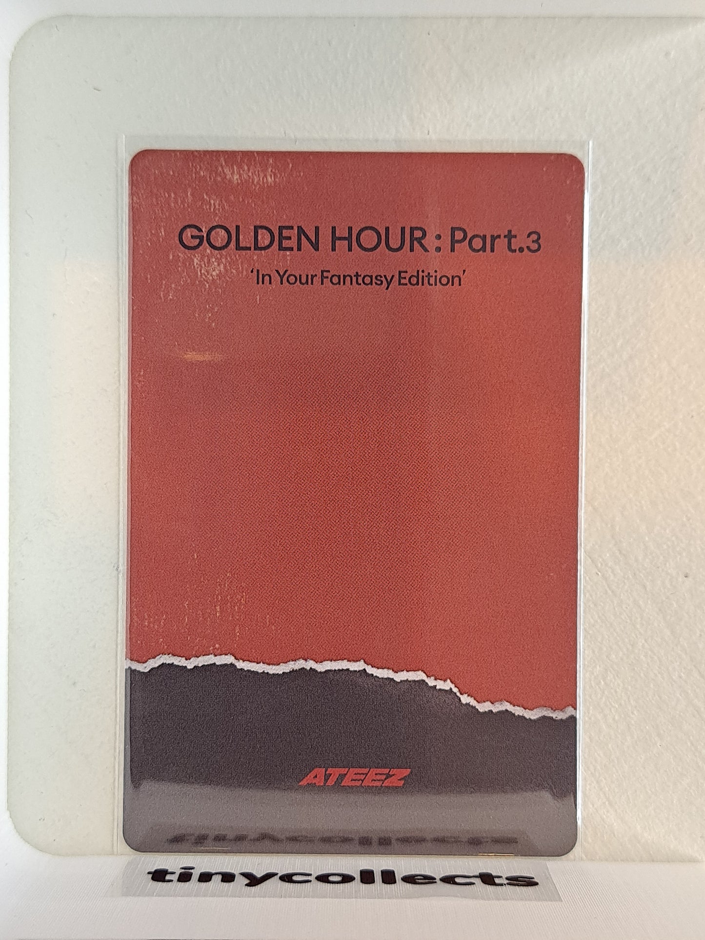 Mingi IYF limited incl. Photocard ver. 3 Golden Hour part 3 ATEEZ
