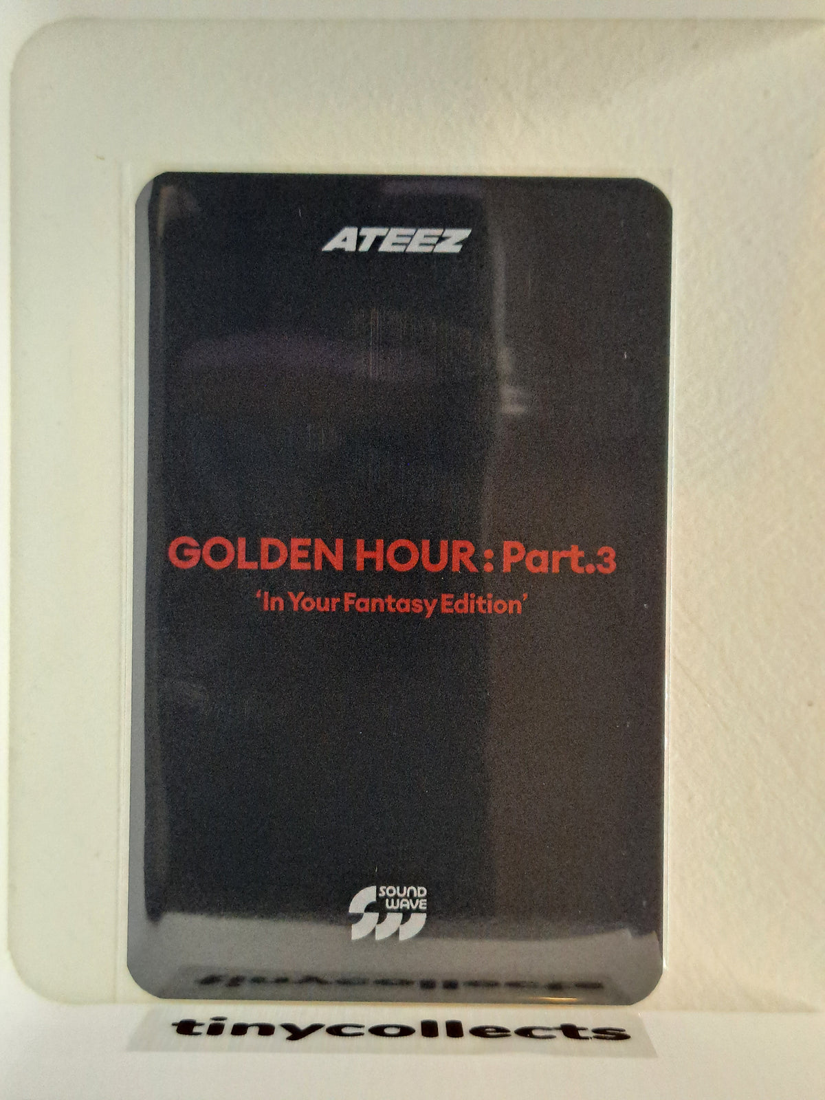 Jongho Soundwave 1.0 POB Golden Hour part 3: IYF Limited ATEEZ
