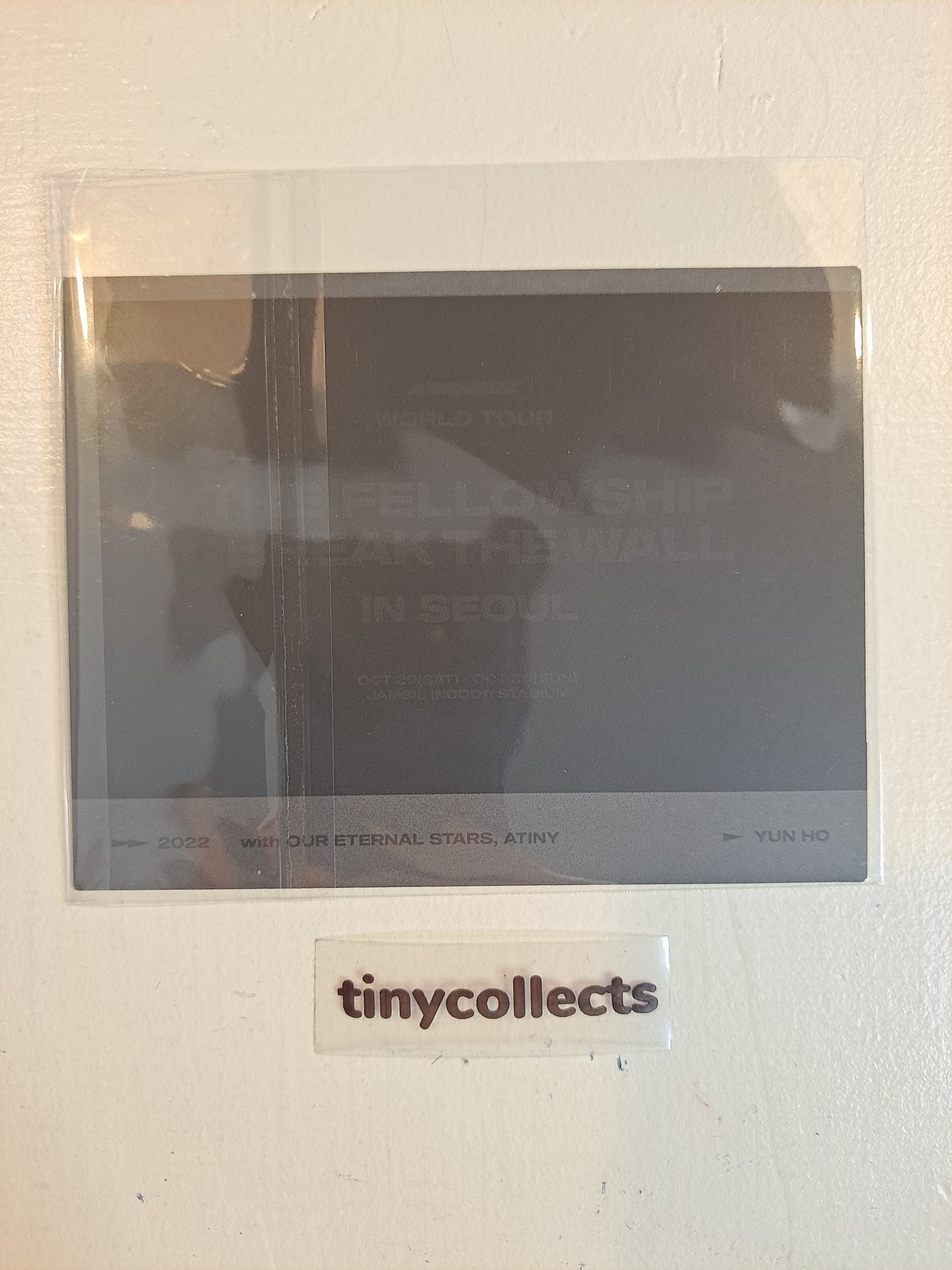 Yunho Polaroid DVD incl. The Fellowship: Break The Wall in Seoul Tour ATEEZ