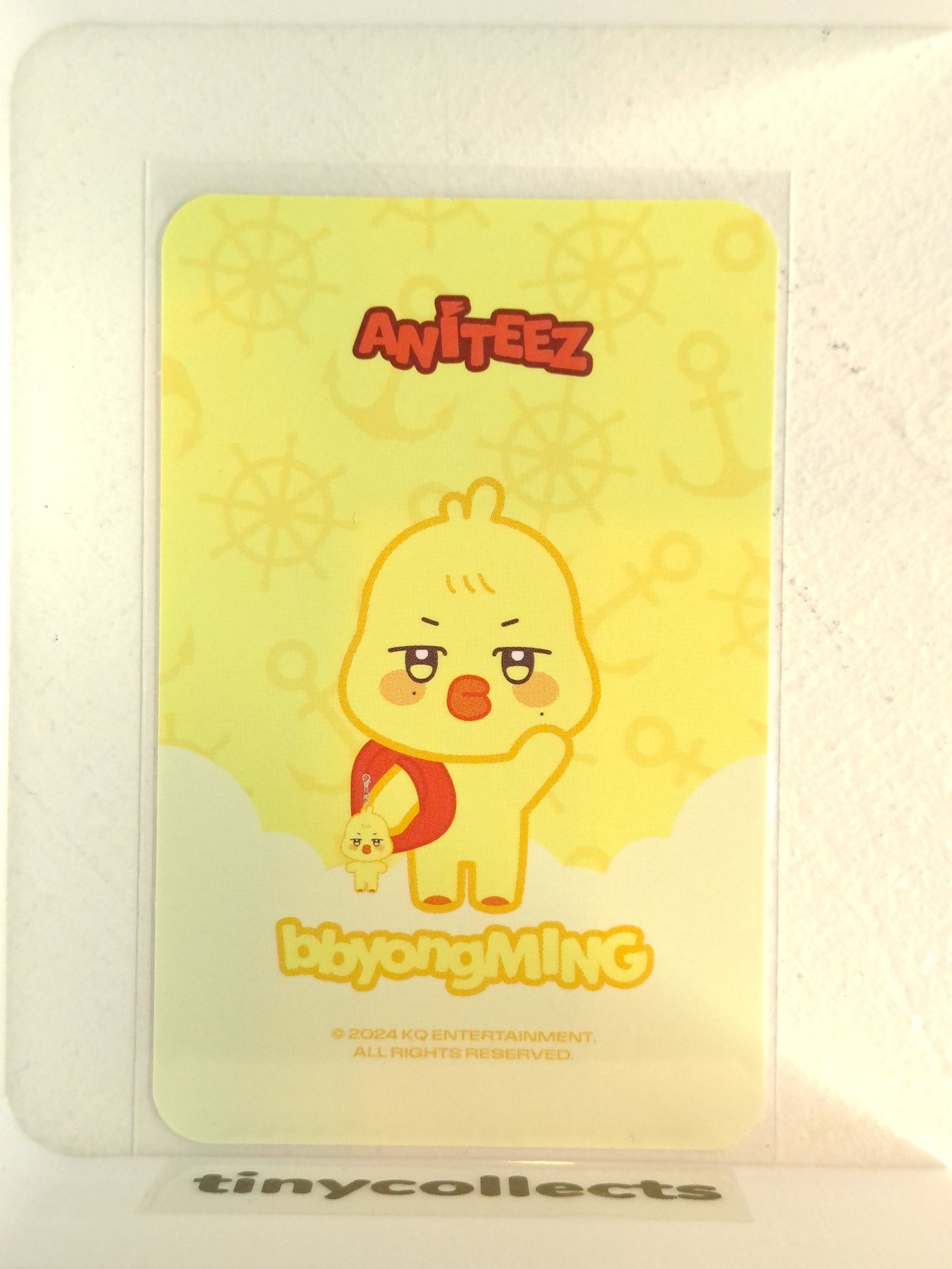 Mingi Plush Keyring incl. Aniteez in Illusion ATEEZ