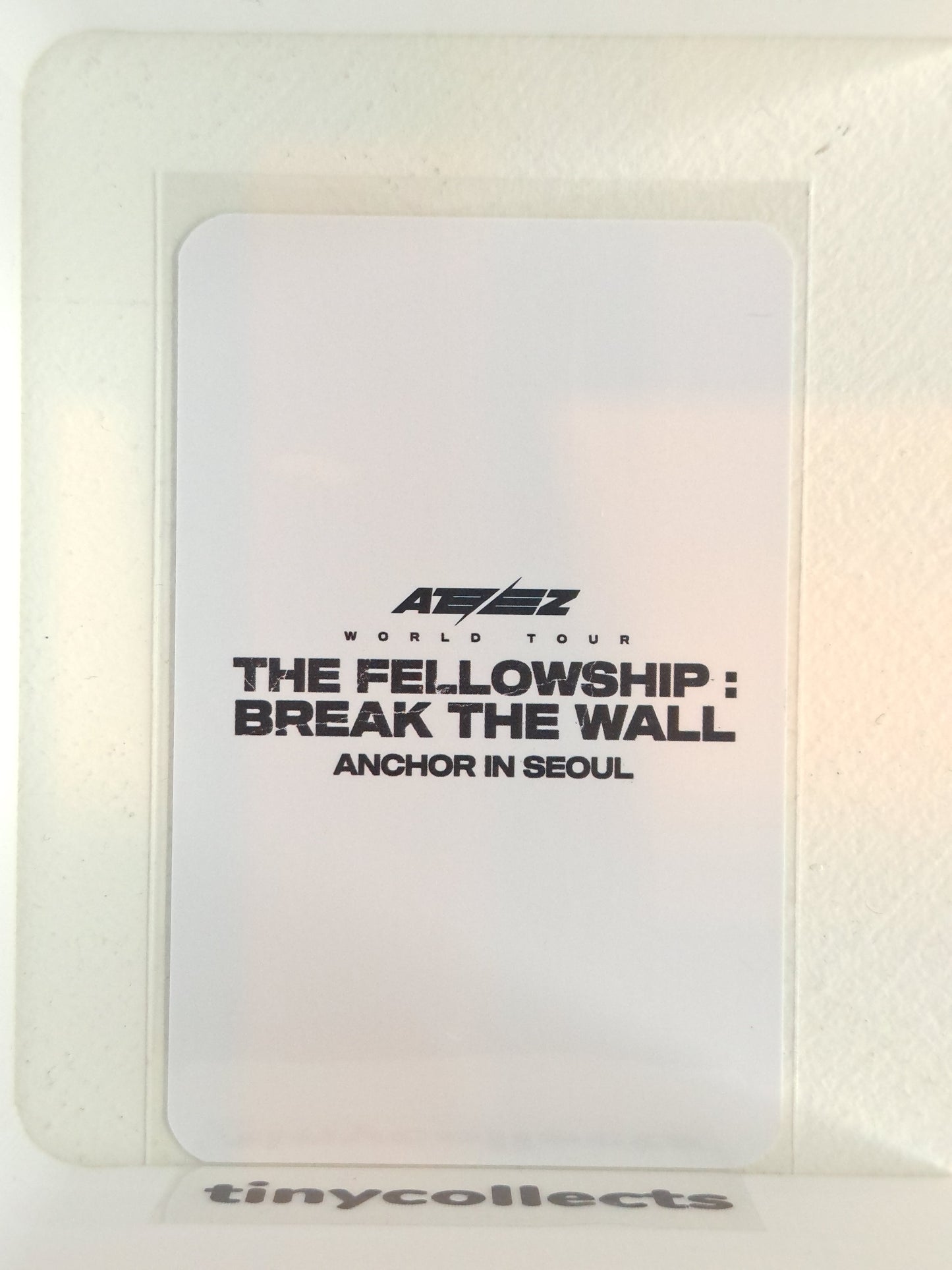 Jongho Atiny Zone Break the Wall Anchor in Seoul tour ATEEZ