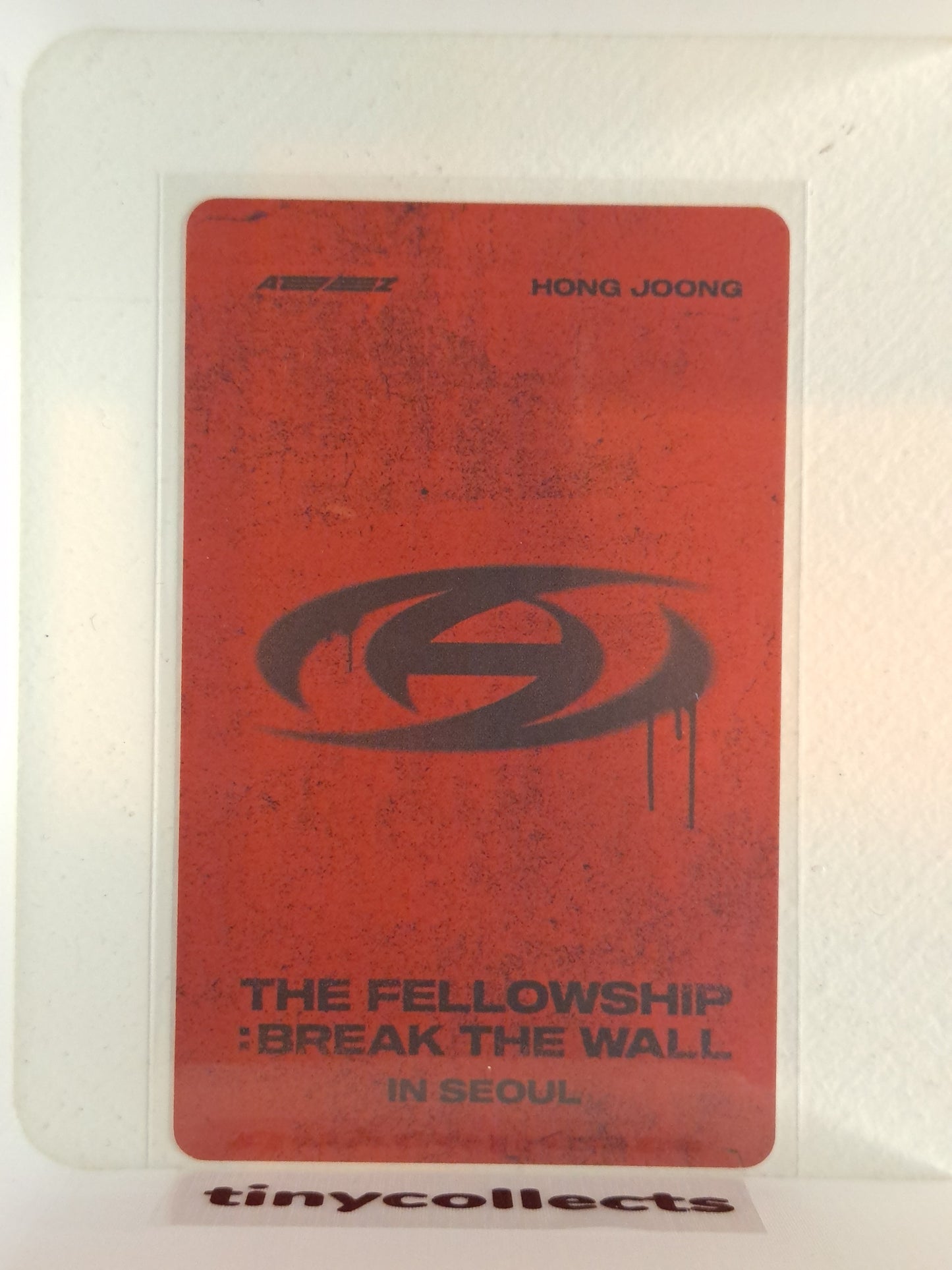 Mingi Blu-ray incl. The Fellowship: Break The Wall in Seoul Tour ATEEZ