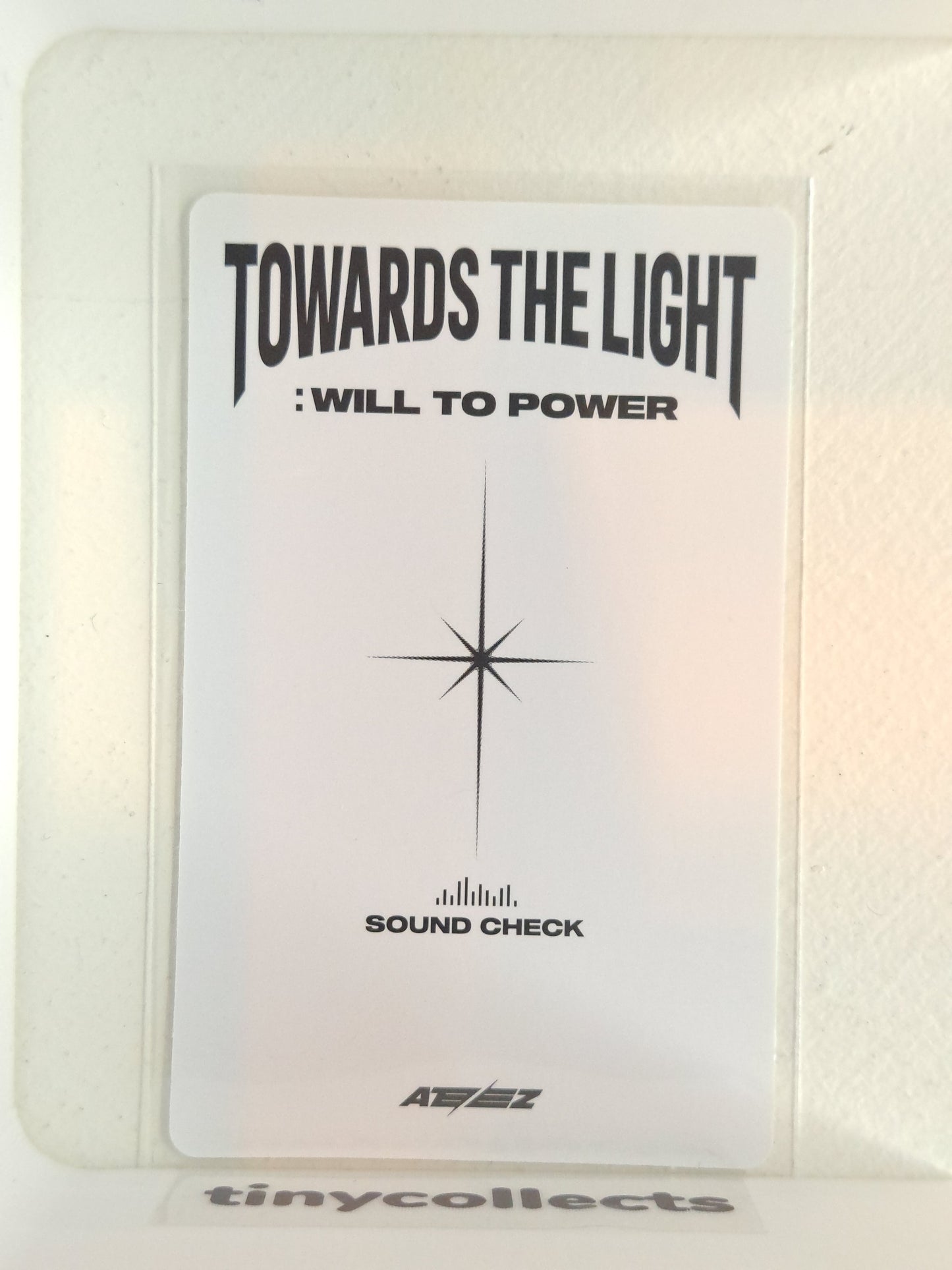 Wooyoung Sailor Soundcheck benefit Towards the Light: Will to Power in Seoul tour ATEEZ