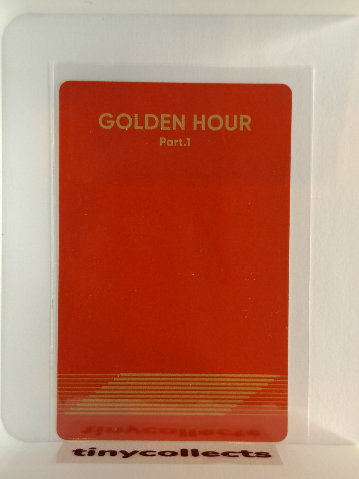 Yunho Poca incl. Photocard ver. A Golden Hour part 1