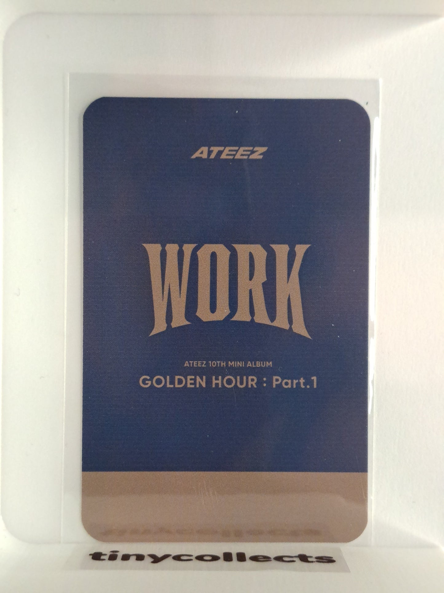 Yunho Soundwave Pop-up 20k purchase event 2 ID card Golden Hour part 1