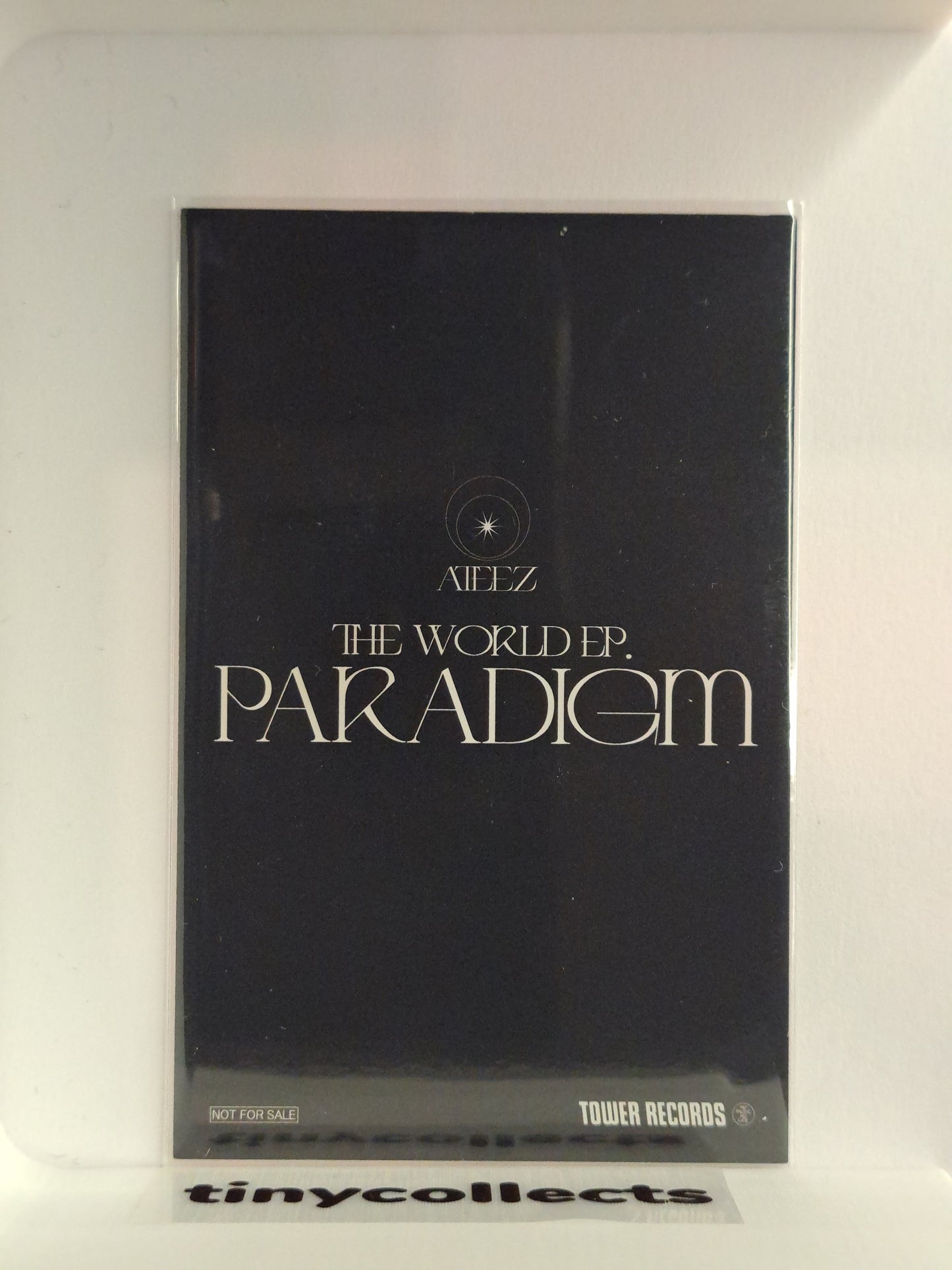 Jongho Tower Records offline Lucky Draw The World Ep.Paradigm ATEEZ