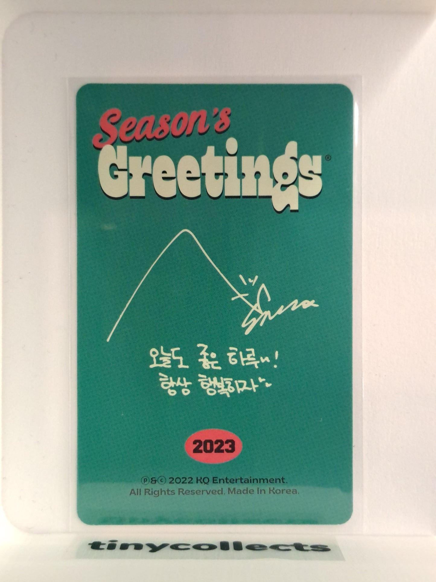 San 2023 Season's Greetings incl. B ver. ATEEZ