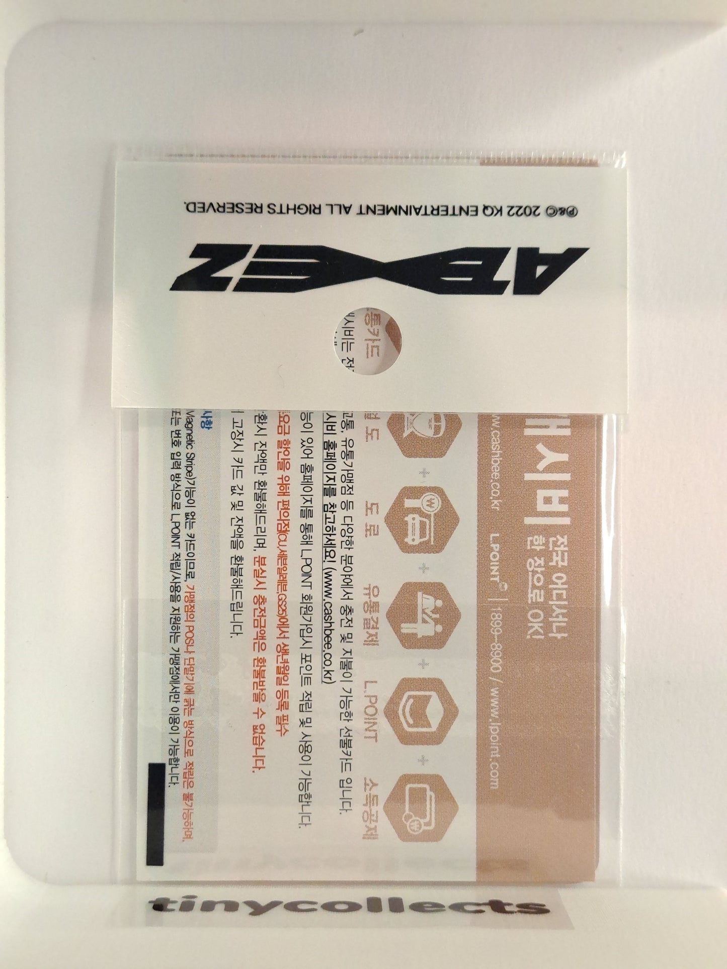 Yeosang transit card Cashbee/Loca Mobility collab Zero: Fever Epilogue ATEEZ