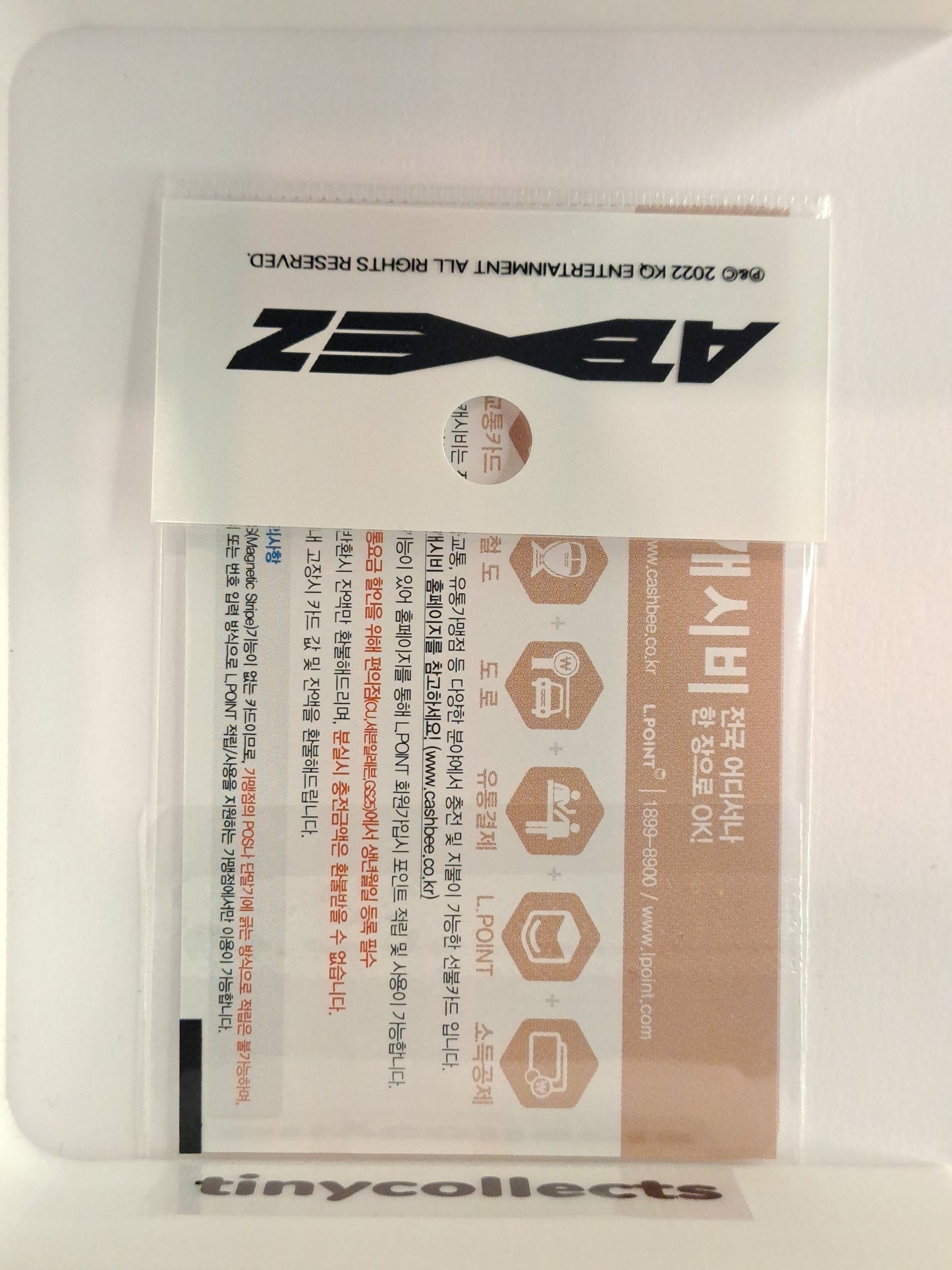 Jongho transit card Cashbee/Loca Mobility collab Zero: Fever Epilogue ATEEZ