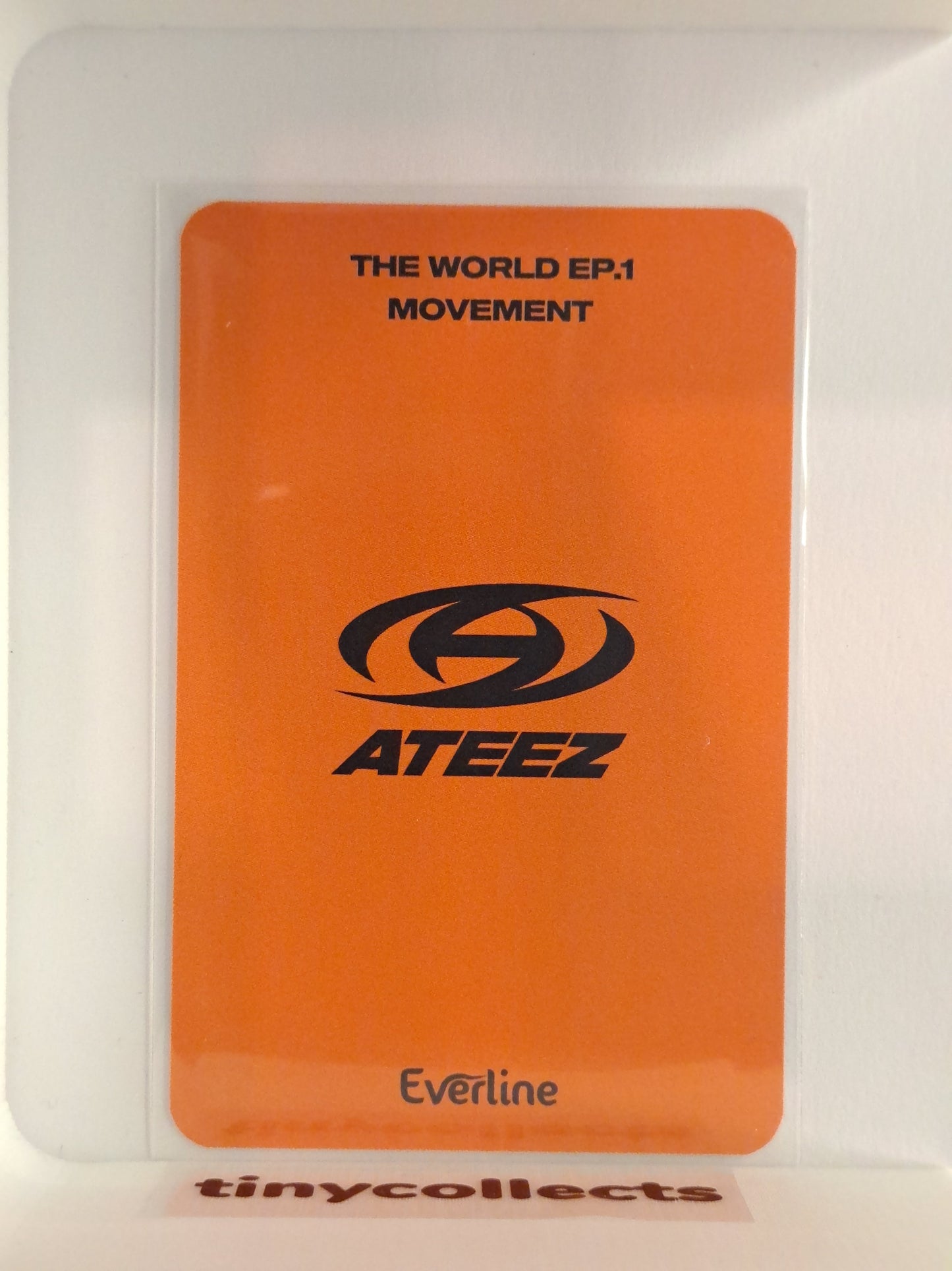 Yeosang Everline pop-up Stamp event The World Ep 1: Movement ATEEZ