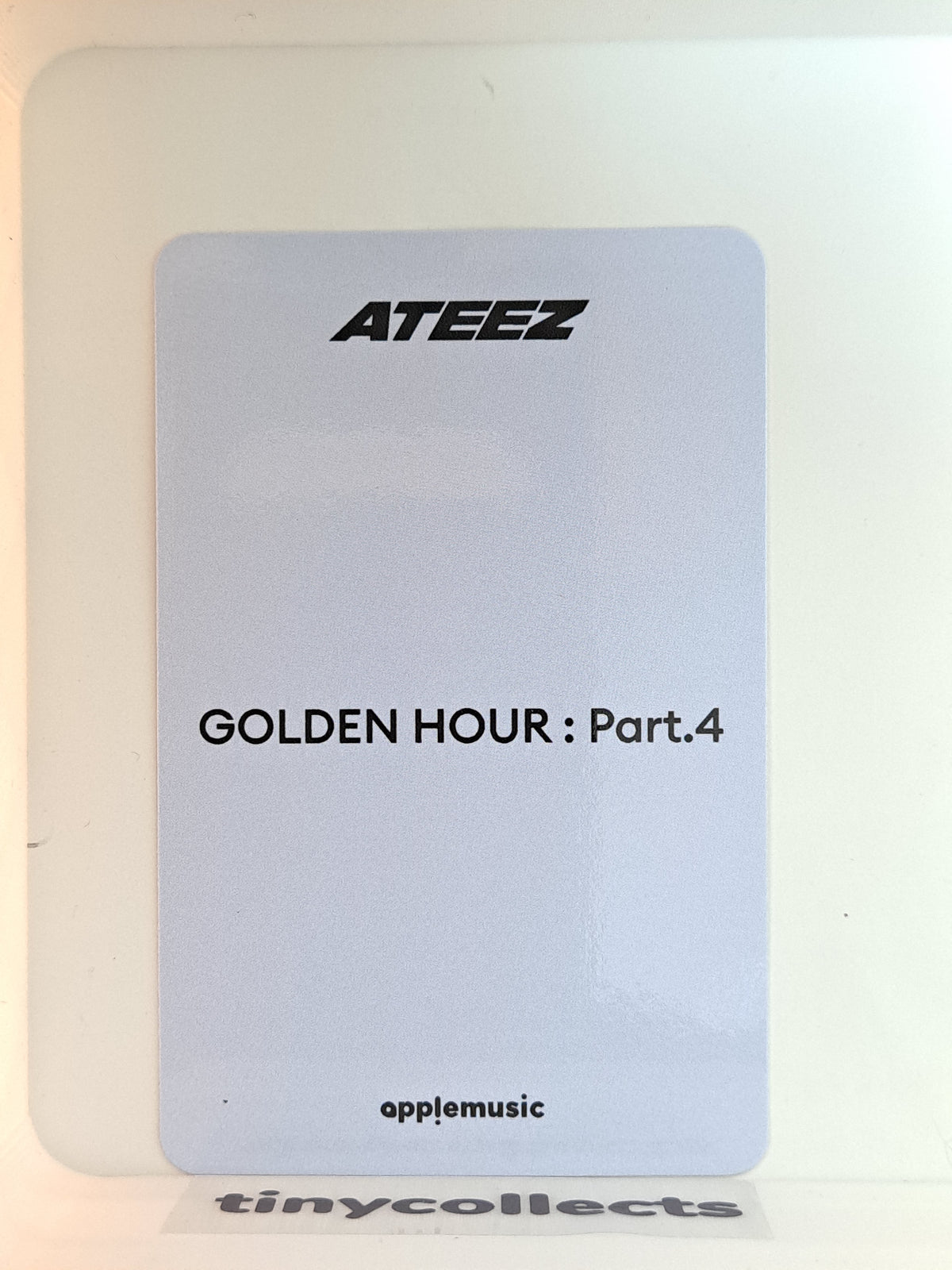 Jongho Apple Music 1.2 Love Letter ver. POB Digipack ATEEZ