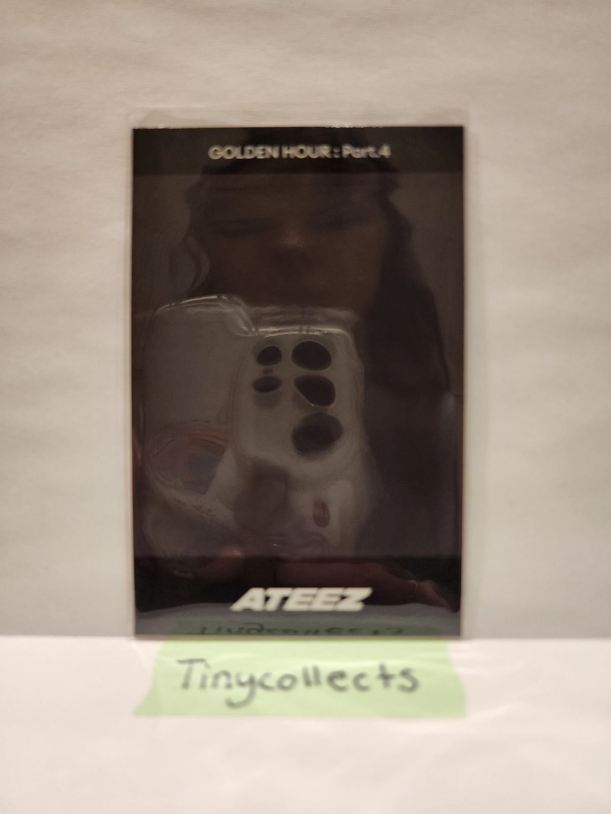 Mingi Apple Music Lucky Draw 1.2 Polaroid ver. Golden Hour part 4 ATEEZ