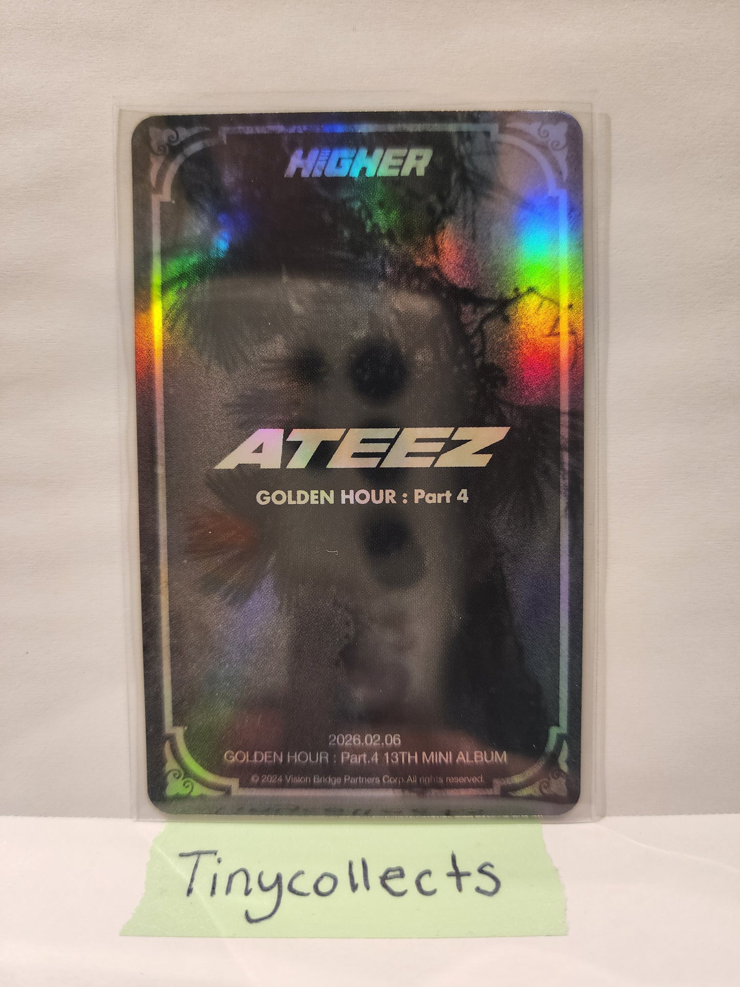 Seonghwa Higher Timepiece Adrenaline Theme ver. A Golden Hour part 4 ATEEZ