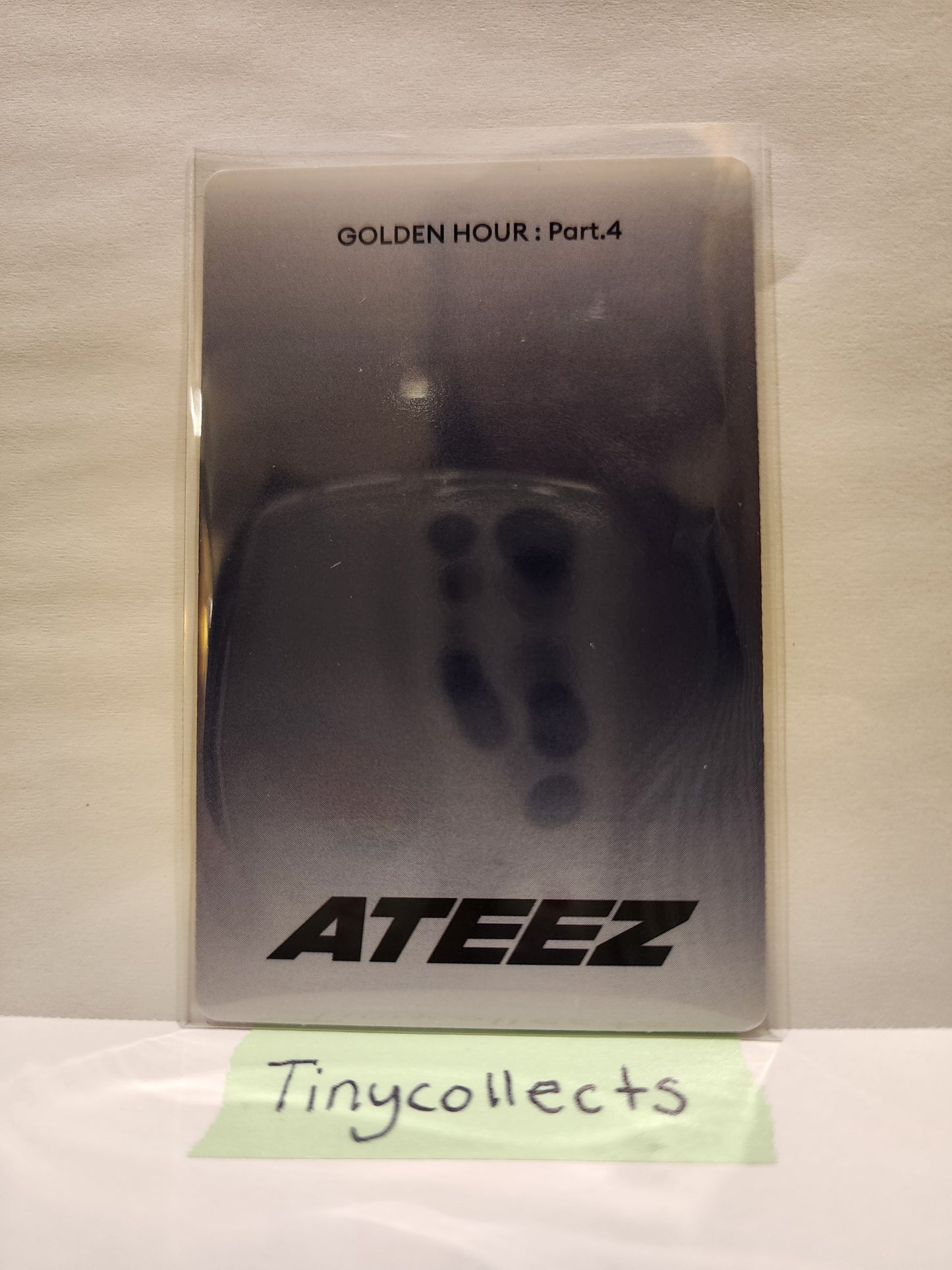 Hongjoong Photocard Z poca incl. Golden Hour part 4 ATEEZ