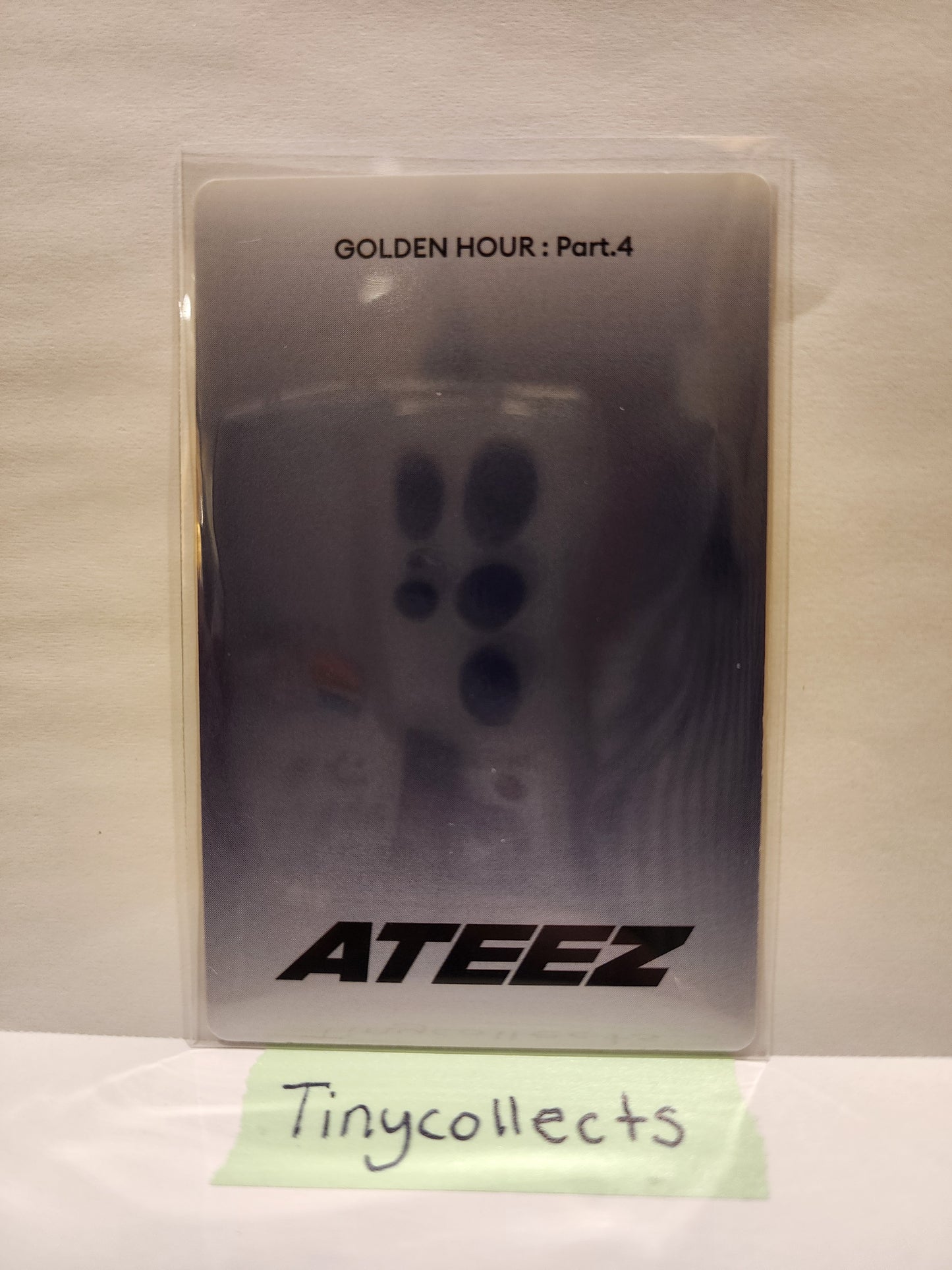 San Photocard A poca incl. Golden Hour part 4 ATEEZ