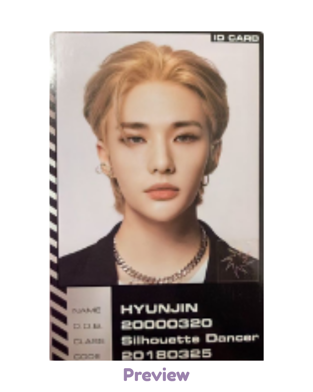 Hyunjin album incl. ID card ver. Oddinary Stray Kids