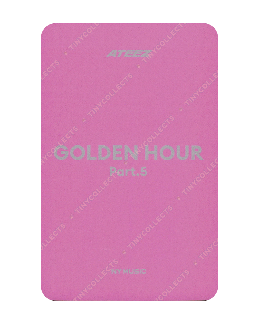 Jongho NY Music Lucky Draw 1.2 Real ver. 3:1 Golden Hour part 5 ATEEZ