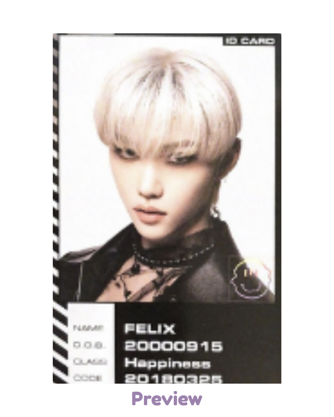 Felix album incl. ID card ver. Oddinary Stray Kids