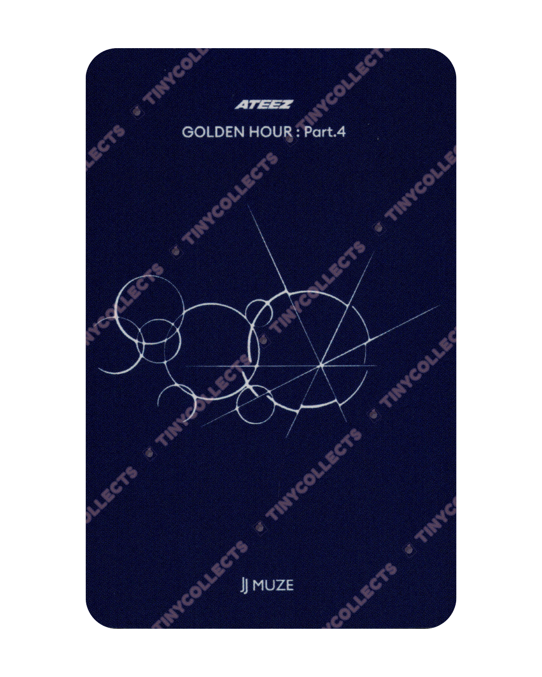 San JJMuze Lucky Draw Smarteez ver. Golden Hour part 4 ATEEZ