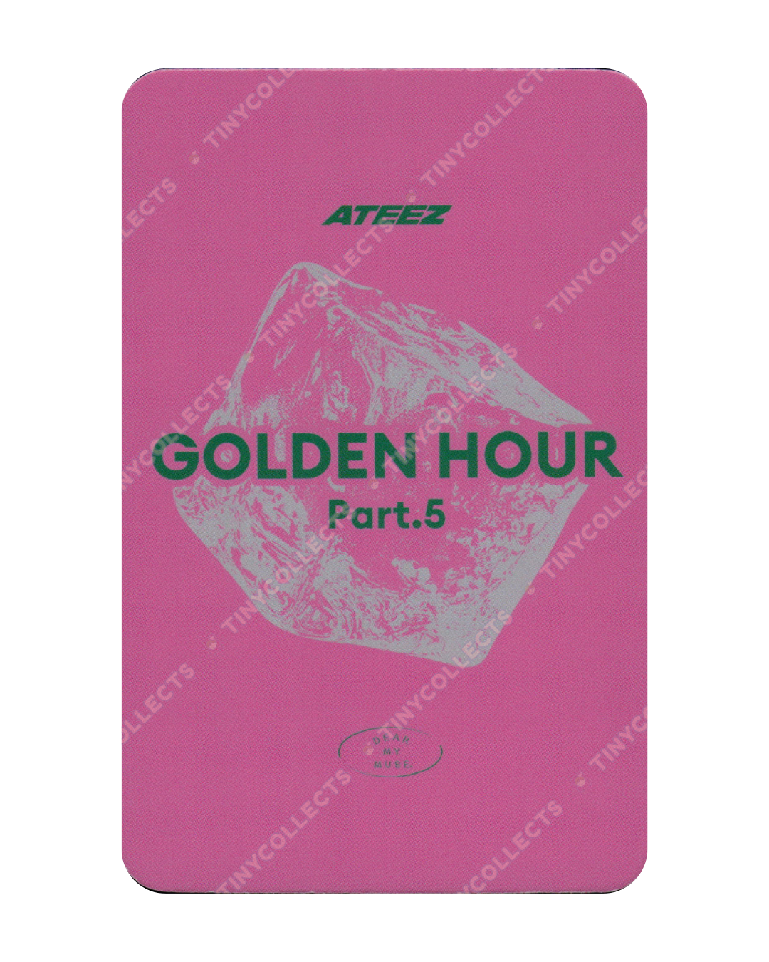 Jongho Dear My Muse 1.1 Horn Rim Glasses ver. POB Golden Hour part 5 ATEEZ