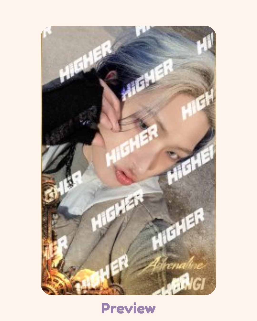 Mingi Higher Timepiece Comeback Special ver. Golden Hour part 4 ATEEZ