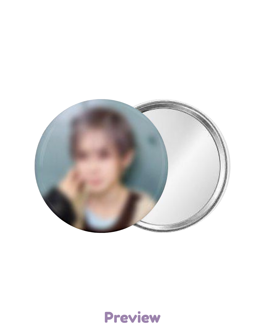 Yeosang Hellolive 1.2 Cheek Pinch ver. hand mirror POB Golden Hour part 6 ATEEZ