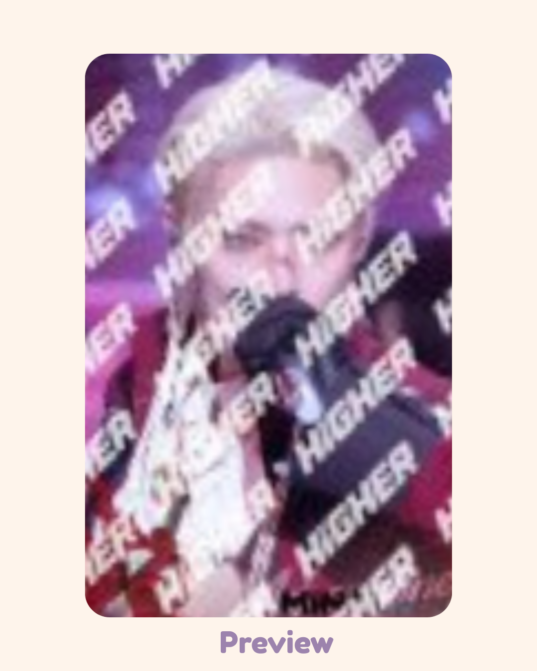 Mingi Higher Timepiece MBC Show! ver. B Golden Hour part 4 ATEEZ