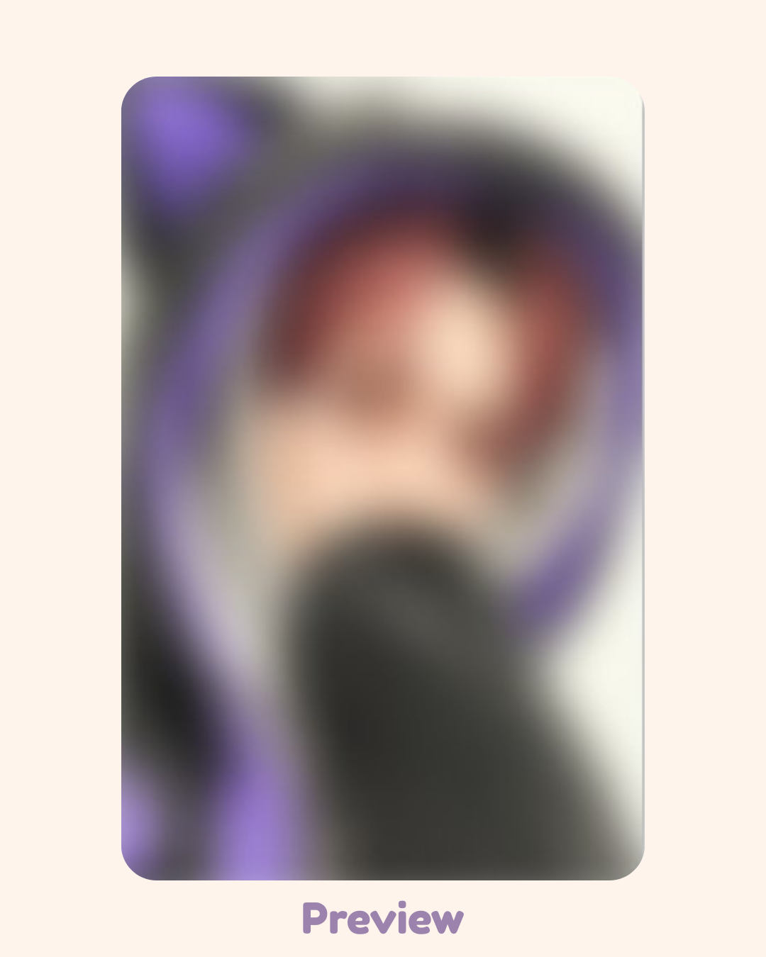 Wooyoung Makestar 4.0 Black Cat ver. fansign benefit Golden Hour part 4 ATEEZ