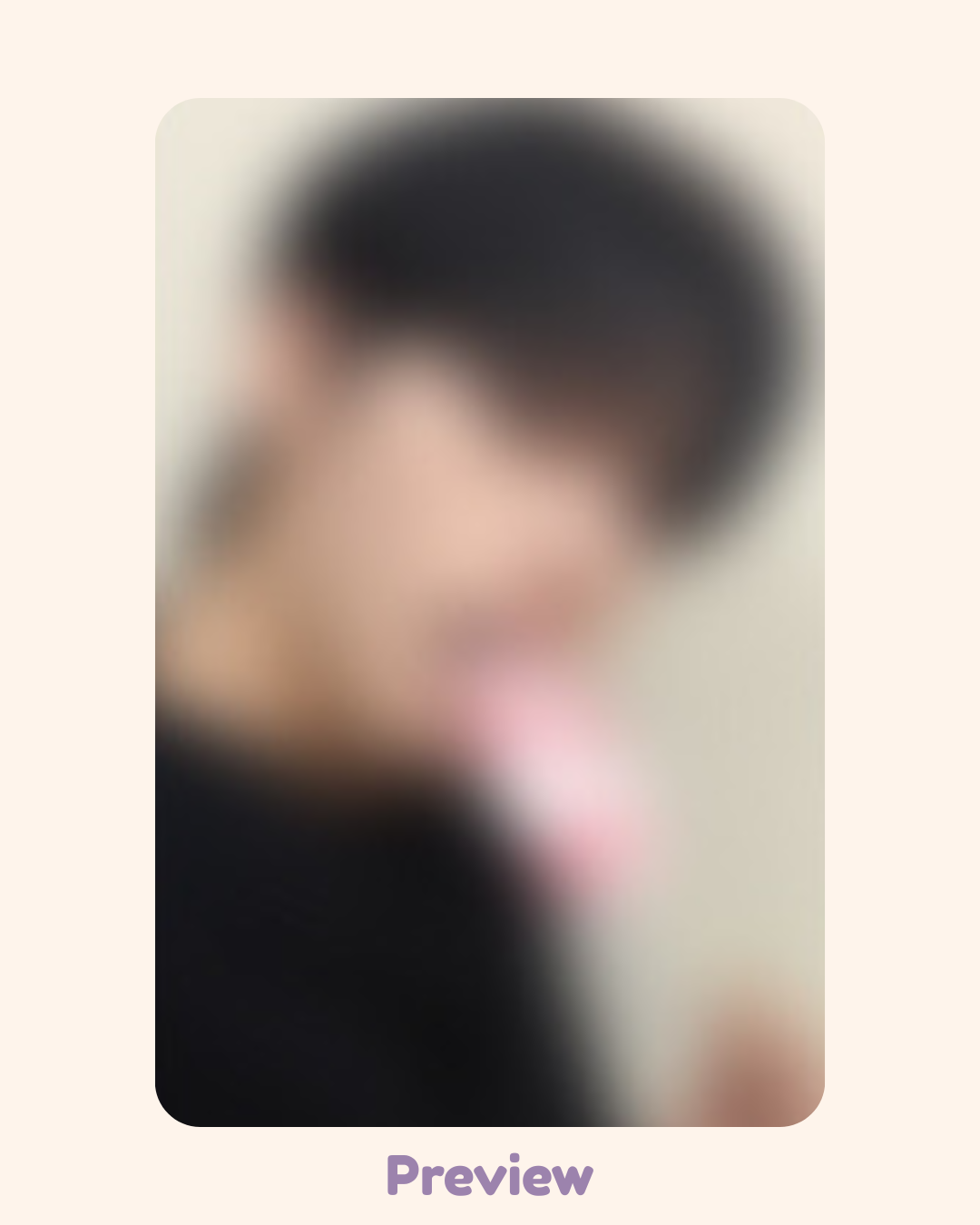 Wooyoung Fromm 5.0 Kissing You ver. fansign benefit Golden Hour part 4 ATEEZ